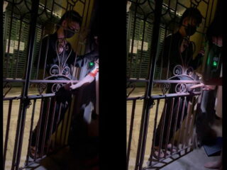 A thanh niên chơi độc đứng trước cổng ny đợi em ra rồi sóc