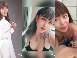 Phang em bằng con cu găm bi trên sân thượng