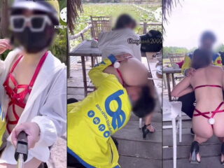 Myhanh 2000 gạ tình anh xe ôm ở chòi lá